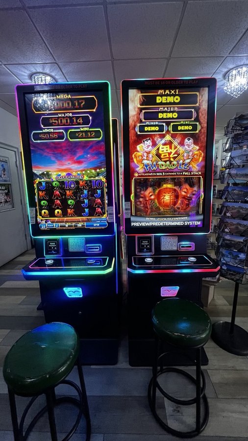 Two machines side by side